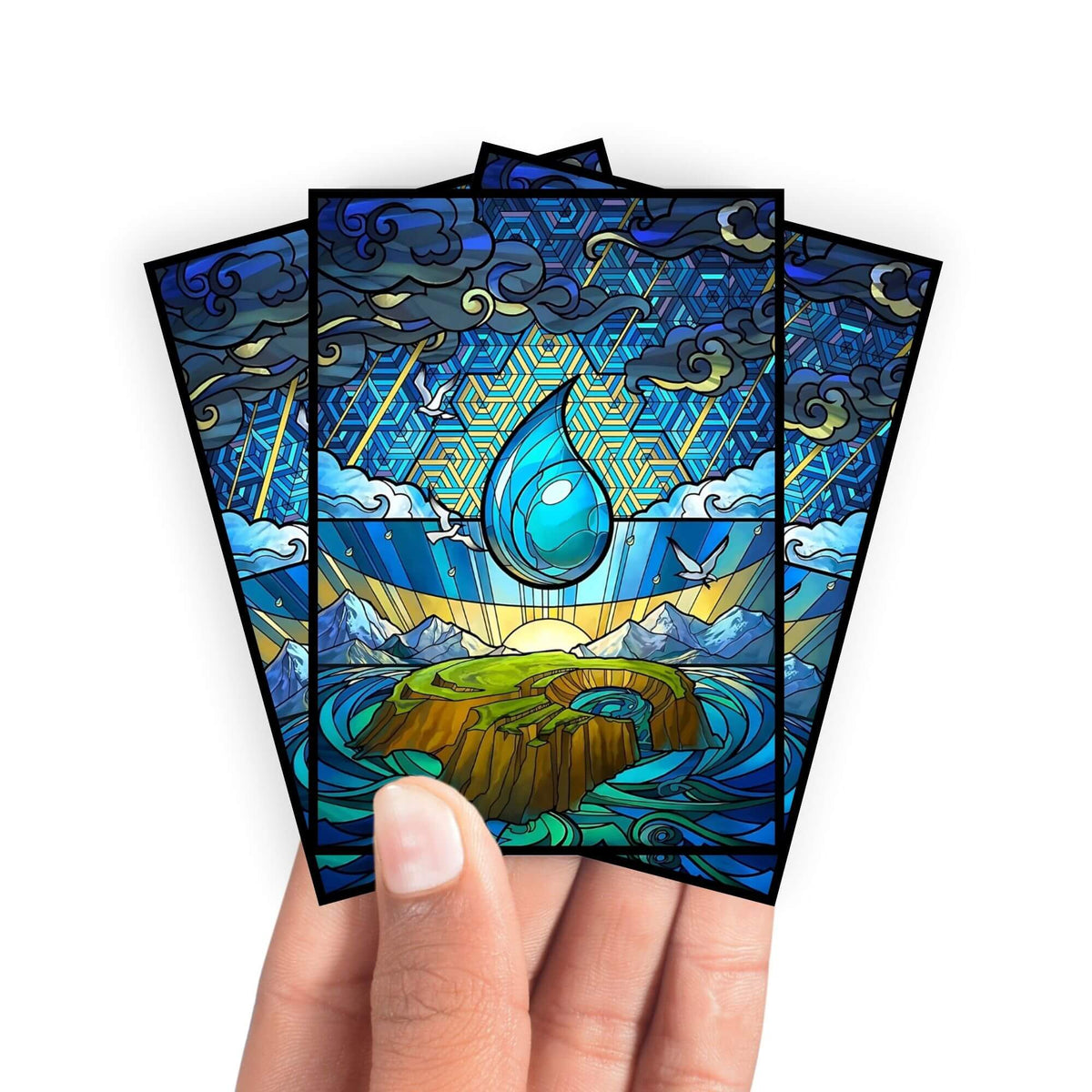 Blue Mana Card Sleeves-1
