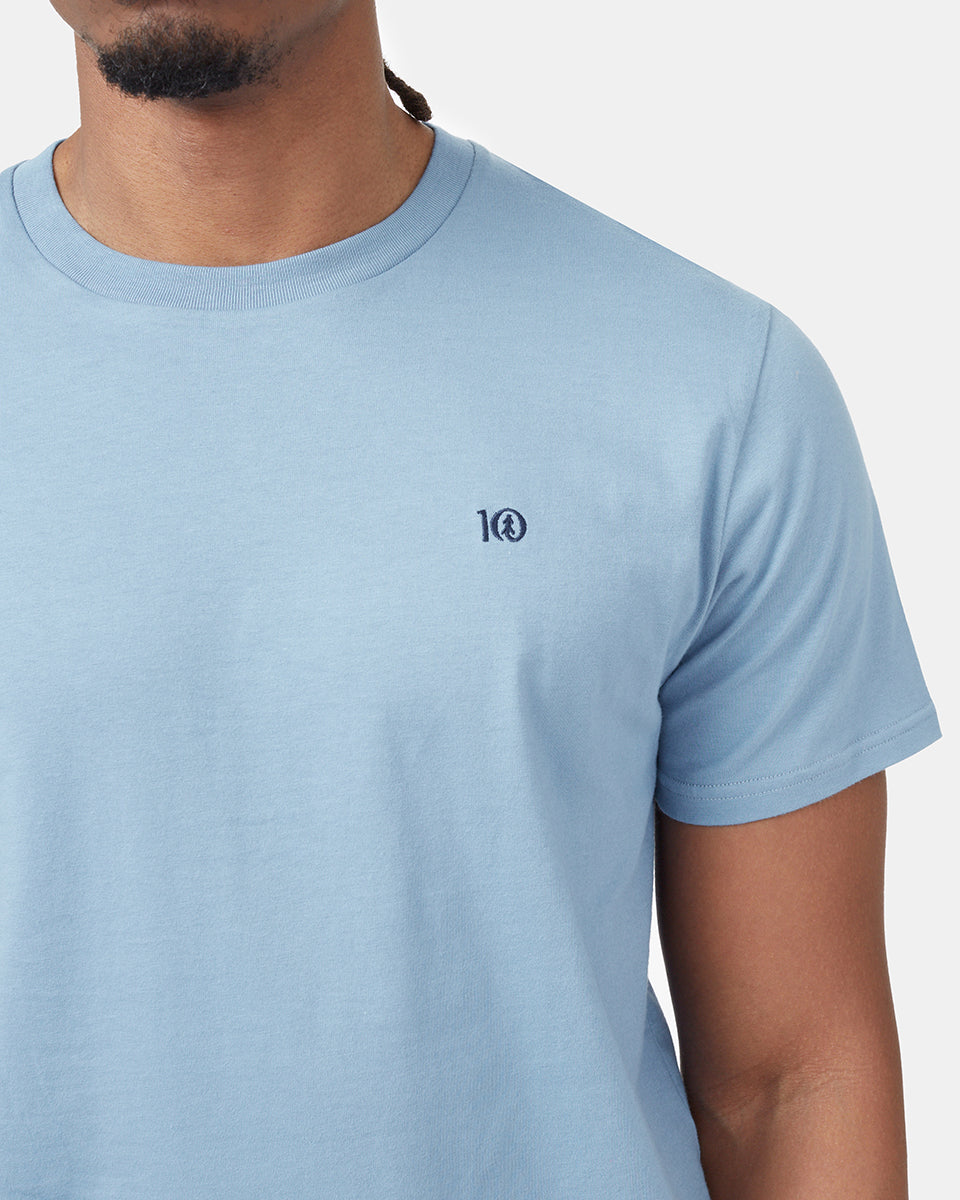 Organic Cotton Embroidered Ten T-Shirt-3