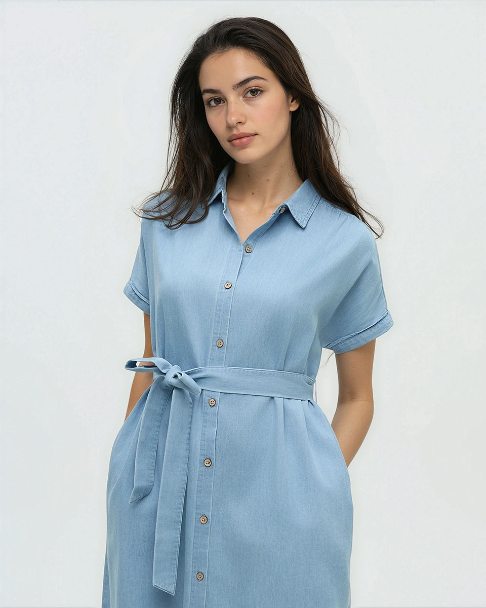 Denim Tern Dress-5
