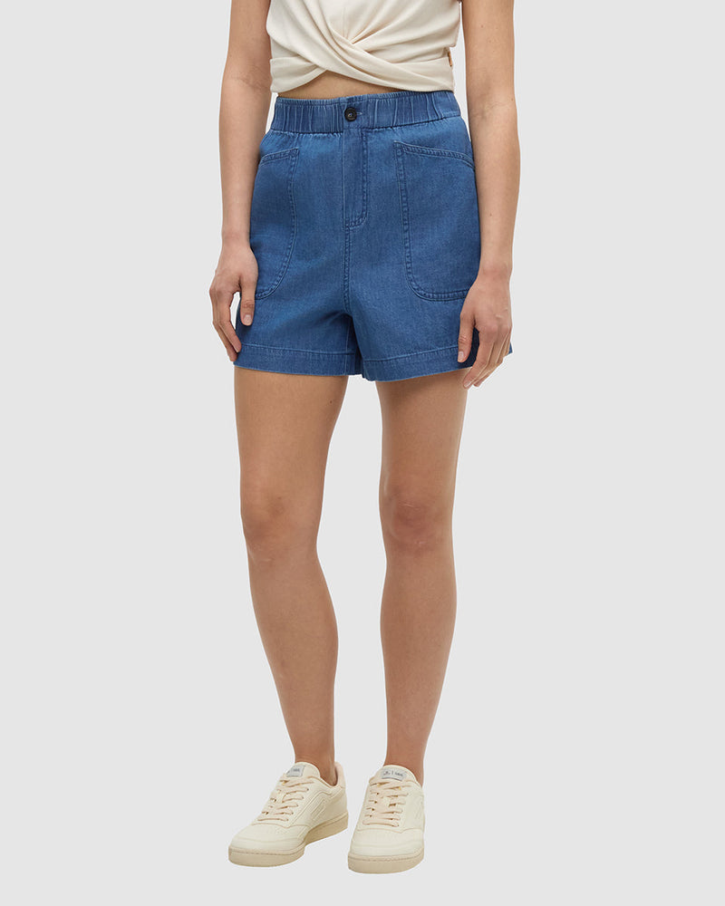 Denim Cascades Short-1