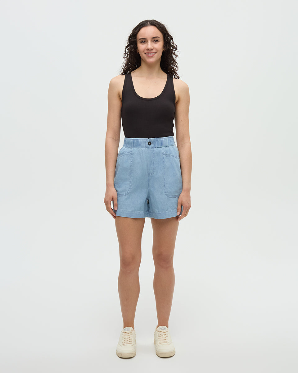 Denim Cascades Short-2