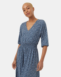 EcoWoven Crepe Maxi Dress-2