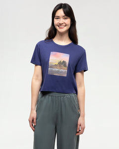 Breakwater Crop T-Shirt-1