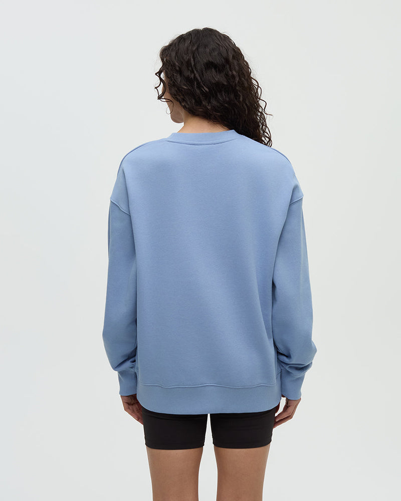 Washed Lakeshore Relaxed Crew-2
