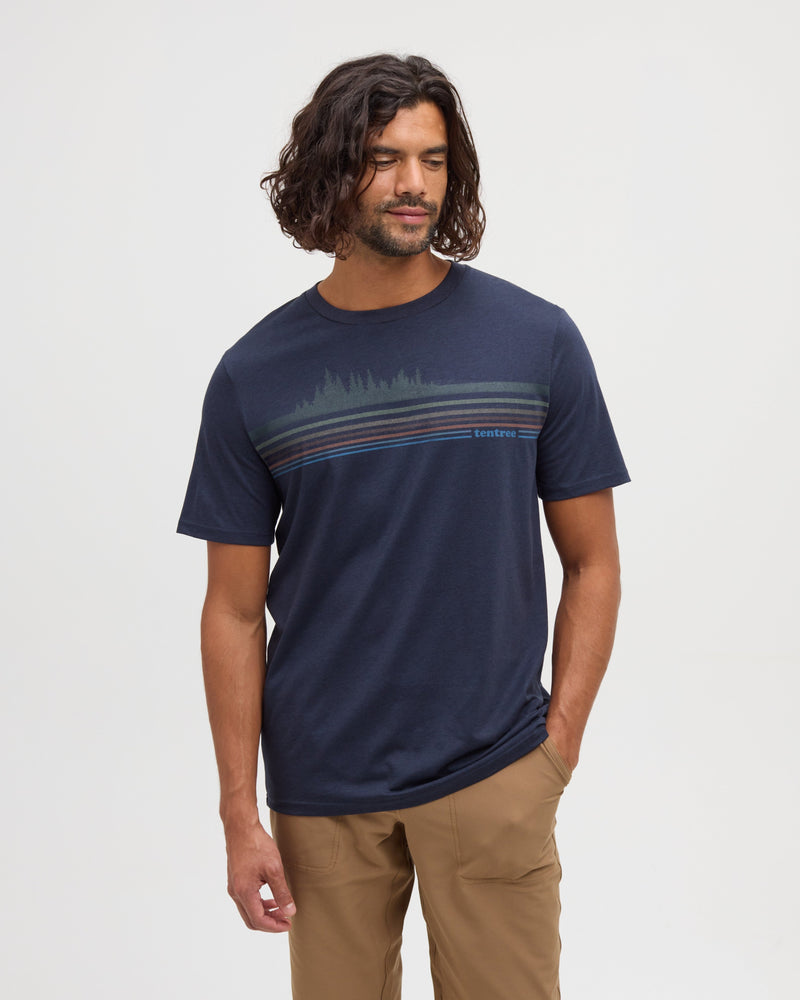 Wildfire Retro Treeline T-Shirt-2