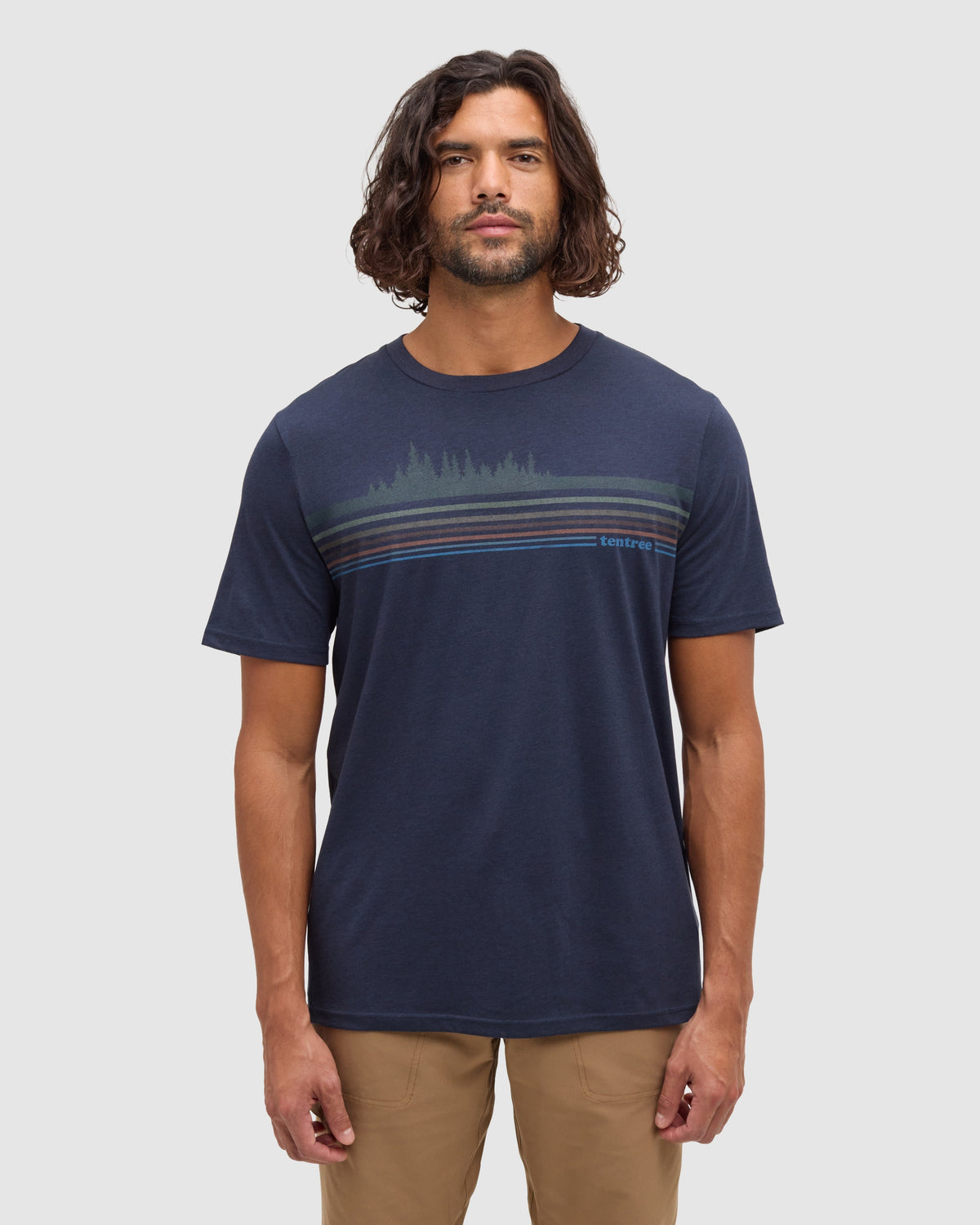 Wildfire Retro Treeline T-Shirt-1
