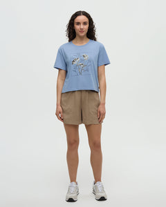Floral Crop T-Shirt-2