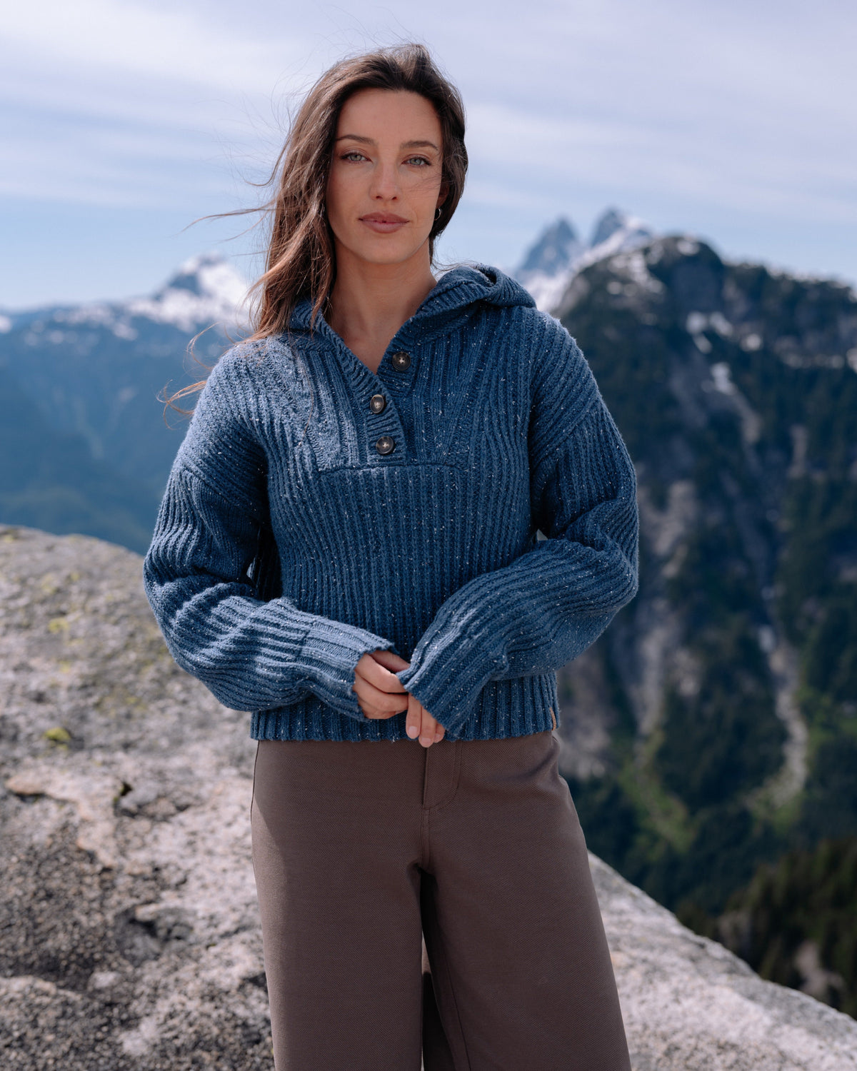 Temple Fleck Sweater-2