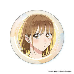 Blue Box Anime Merch - Chinatsu Face Collection Can Badge-3