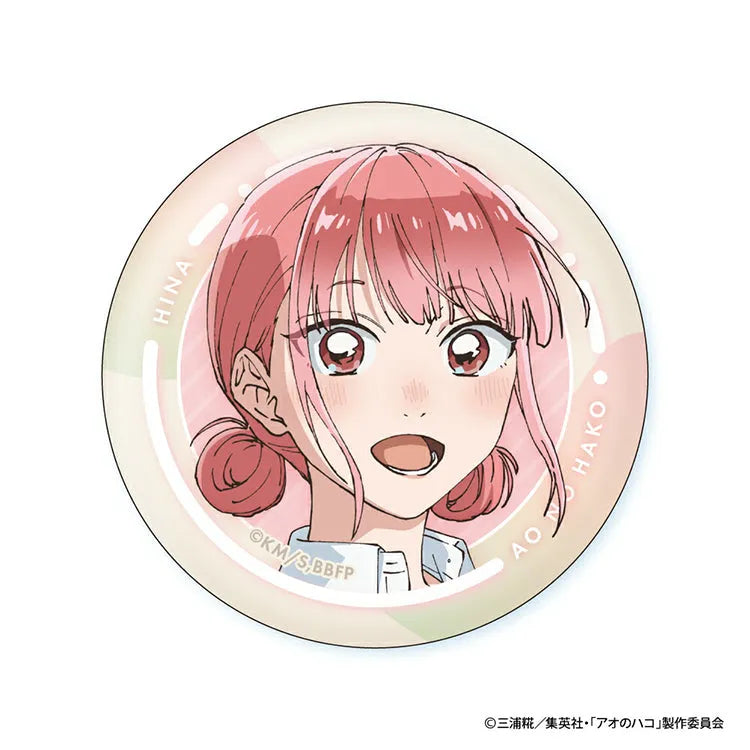 Blue Box Anime Merch - Hina Face Collection Can Badge-4
