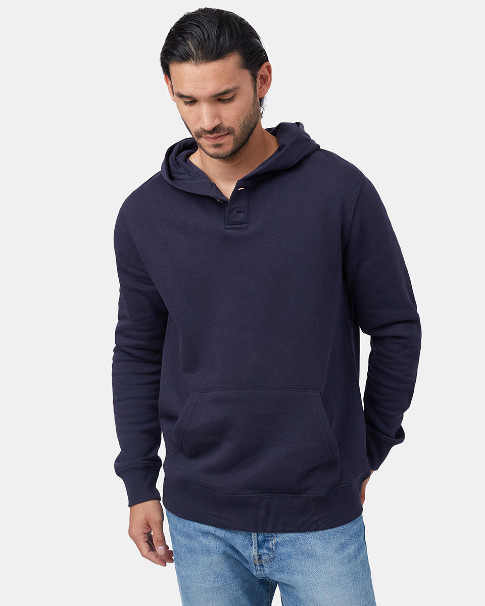 Treefleece 1/4 Button Hoodie-2