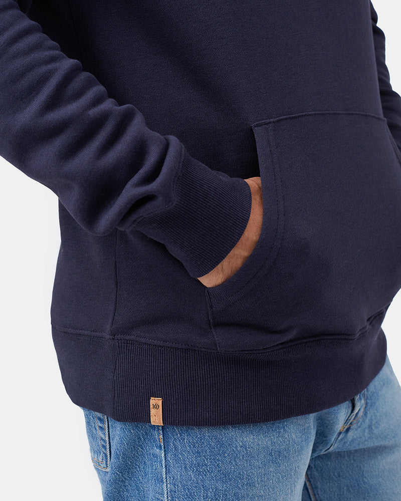 Treefleece 1/4 Button Hoodie-5