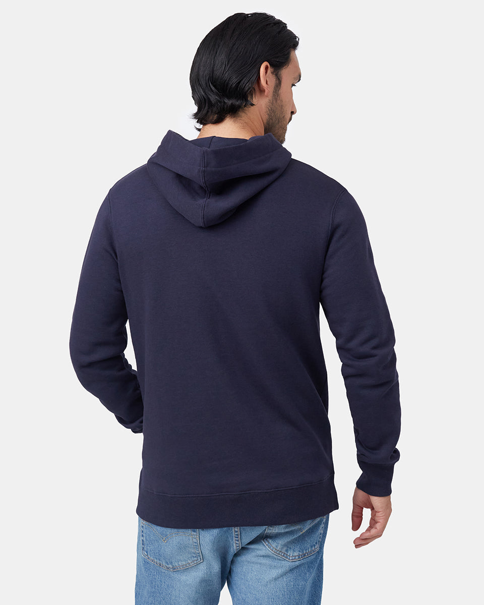 Treefleece 1/4 Button Hoodie-3