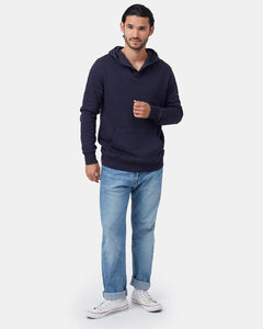 Treefleece 1/4 Button Hoodie-1