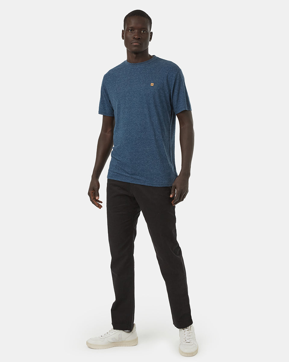 Hemp Step Hem T-Shirt-1