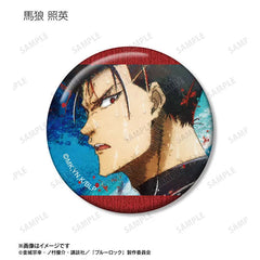 Blue Lock Anime Merch - Trading grunge CANVAS Tin Badge-5