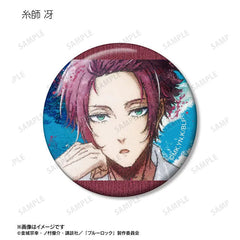 Blue Lock Anime Merch - Trading grunge CANVAS Tin Badge-9