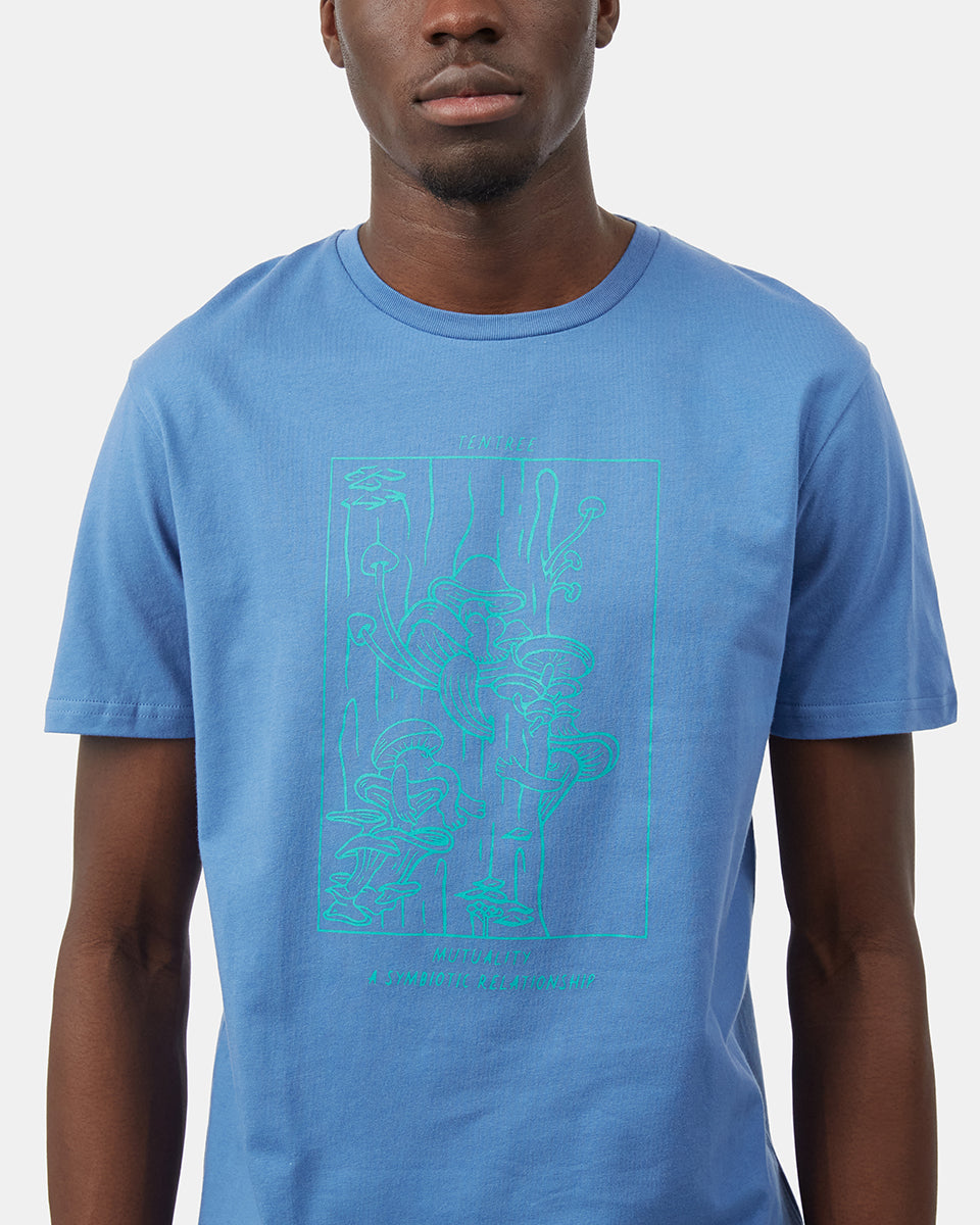 Mushroom Print T-Shirt-5