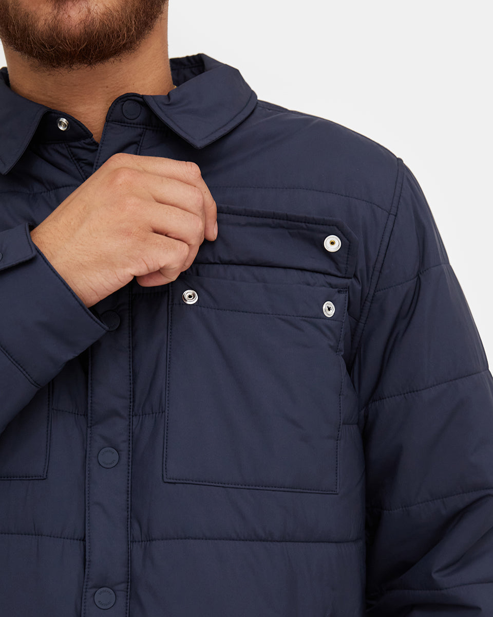 Cloud Shell Shirt Jacket-7