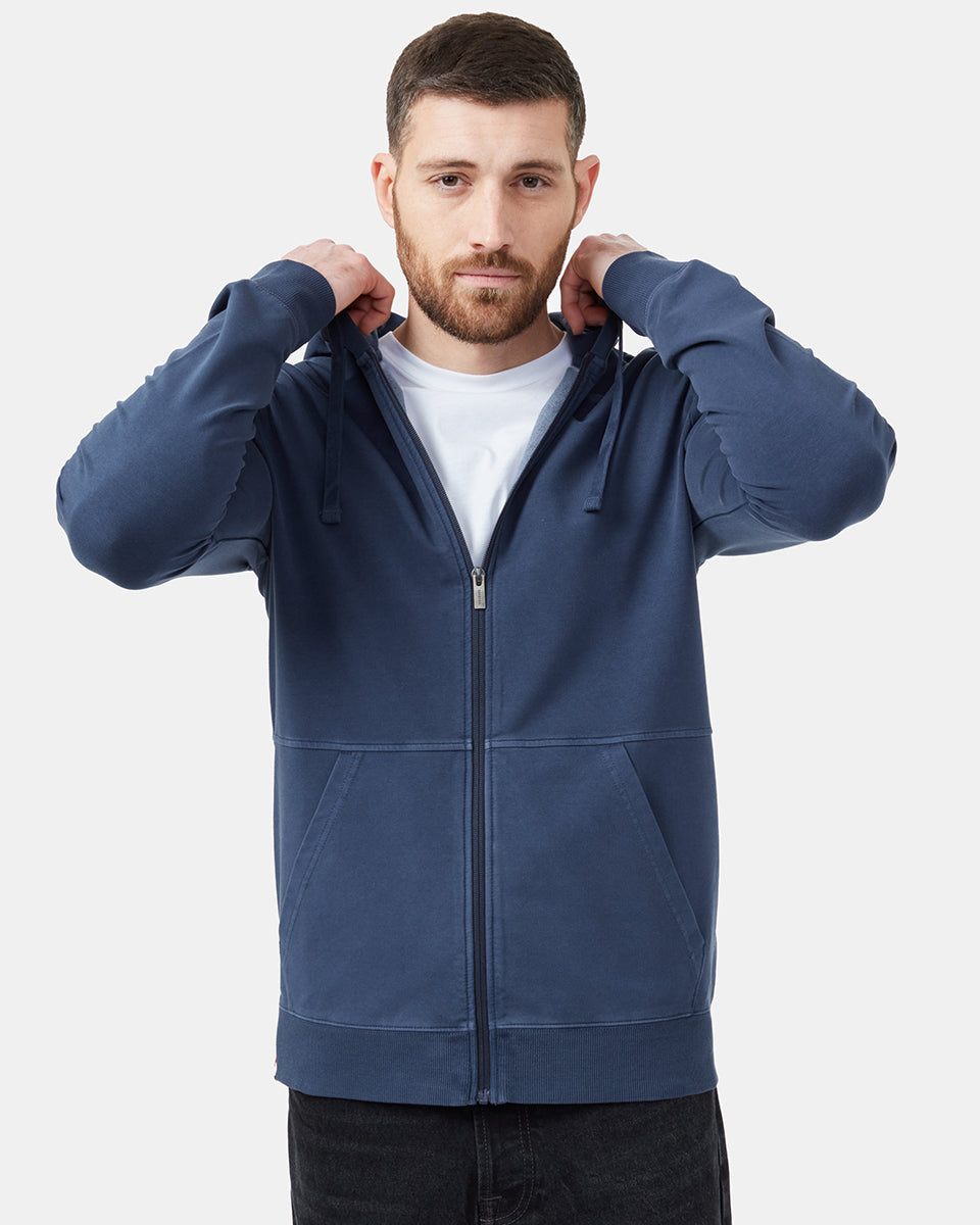 French Terry Zip Hoodie-2