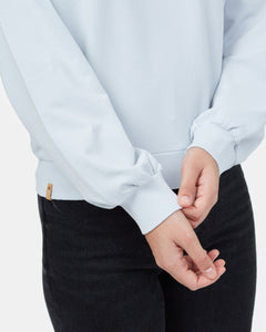 French Terry Balloon Sleeve Crew-4