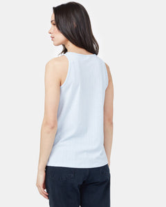 Ribbed High Neck Tank-3
