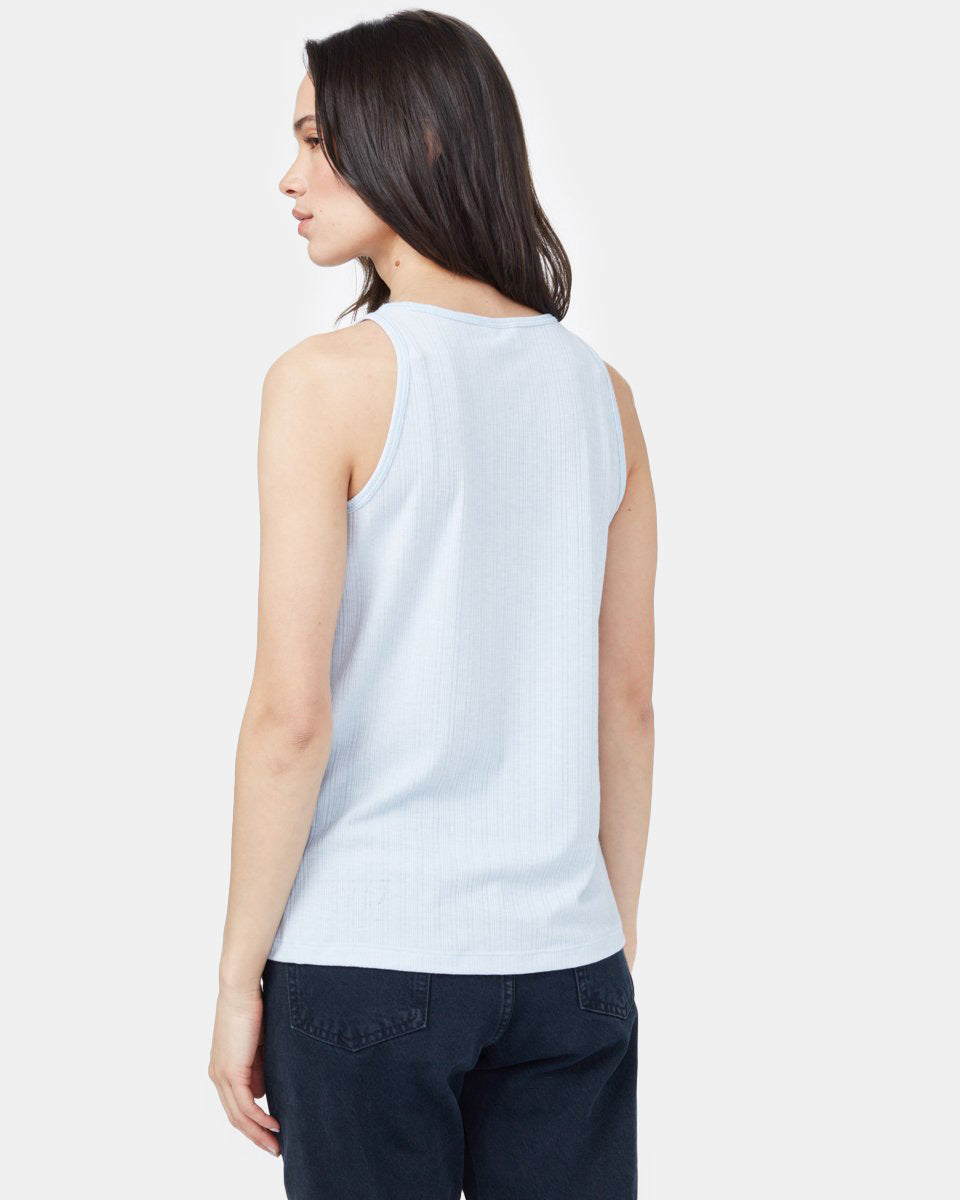 Ribbed High Neck Tank-3