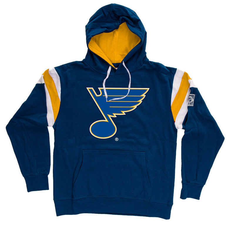 St. Louis Blues Varsity Retro Style Hoodie-1