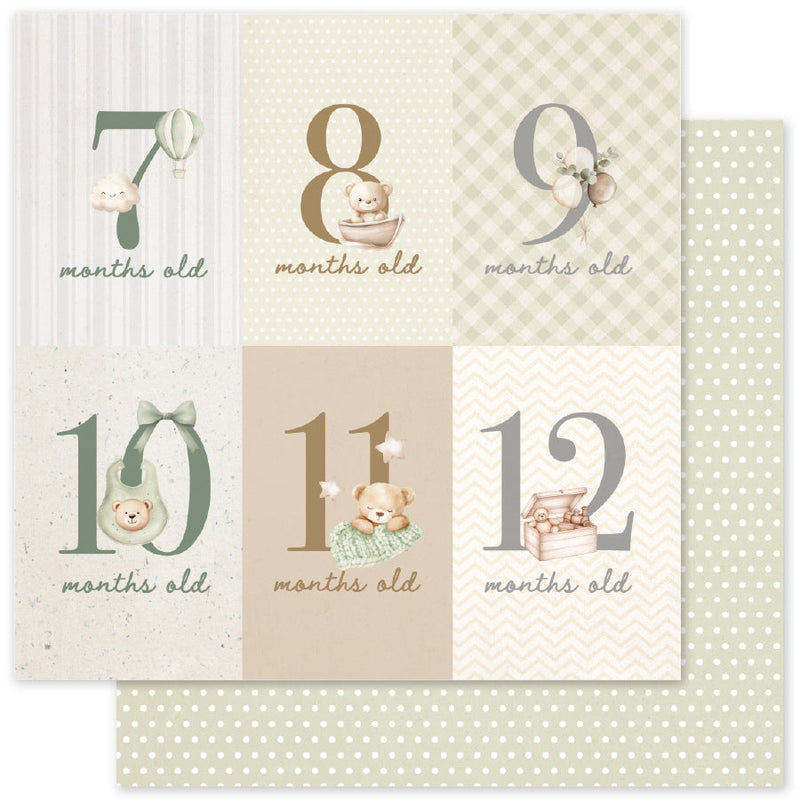 Boho Baby Basics D 12x12 Paper (12pc Bulk Pack) 35113-1