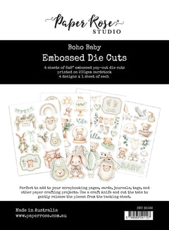 Boho Baby Embossed Die Cuts 35092-1