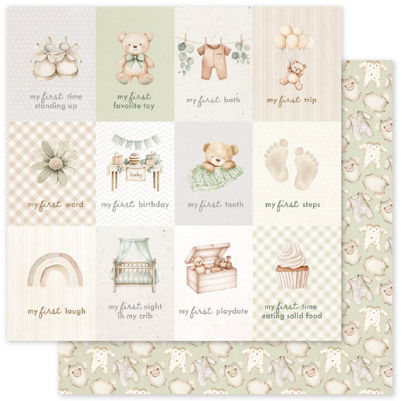 Boho Baby E 12x12 Paper (12pc Bulk Pack) 35086-1