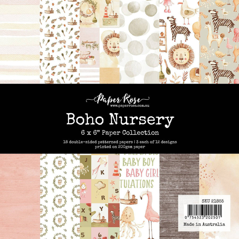 Boho Nursery 6x6 Paper Collection 21855-1