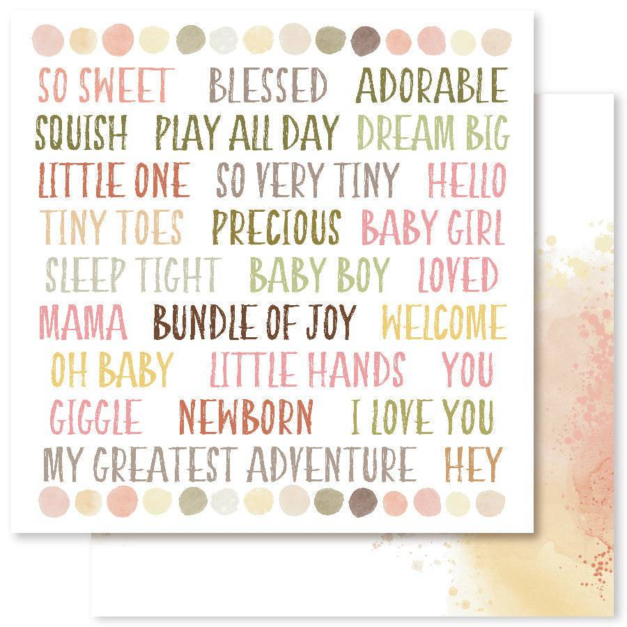 Boho Nursery 6x6 Paper Collection 21855-7