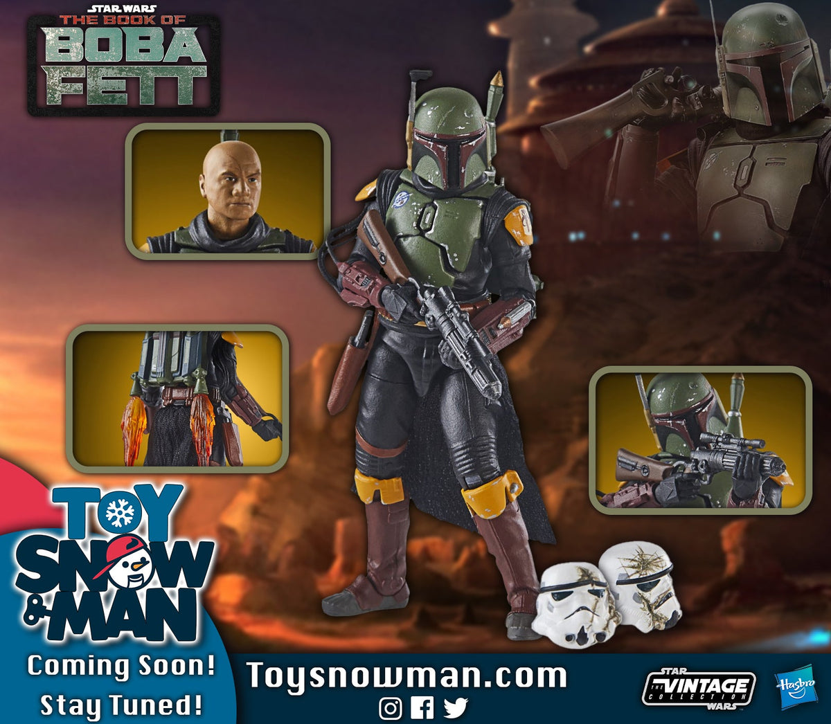 Star Wars The Vintage Collection Deluxe Boba Fett (Tatooine)-1