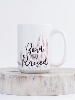Born & Raised Ceramic Mug | Saskatchewan Mug-1