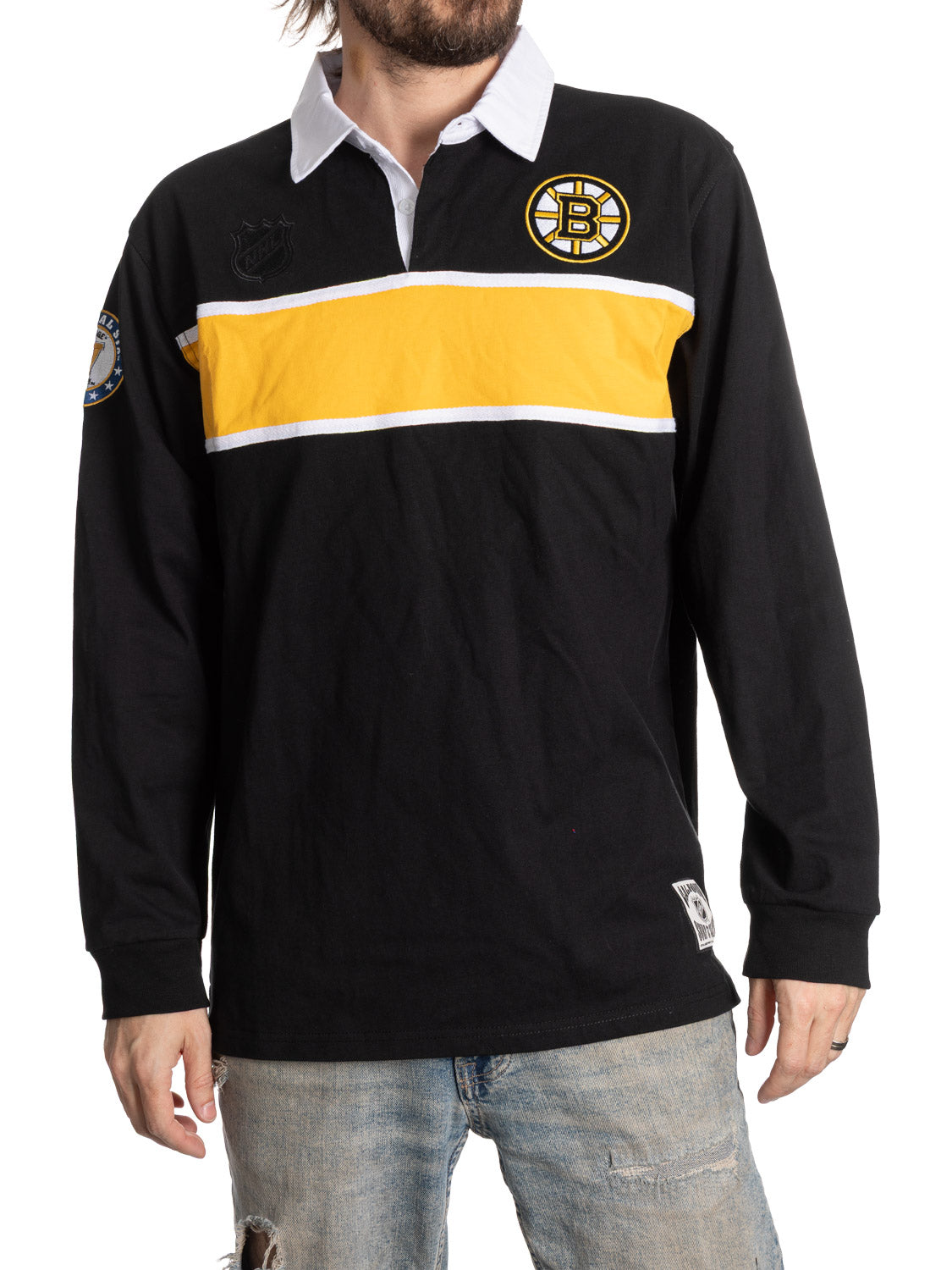 Boston Bruins Rugby Shirt-1