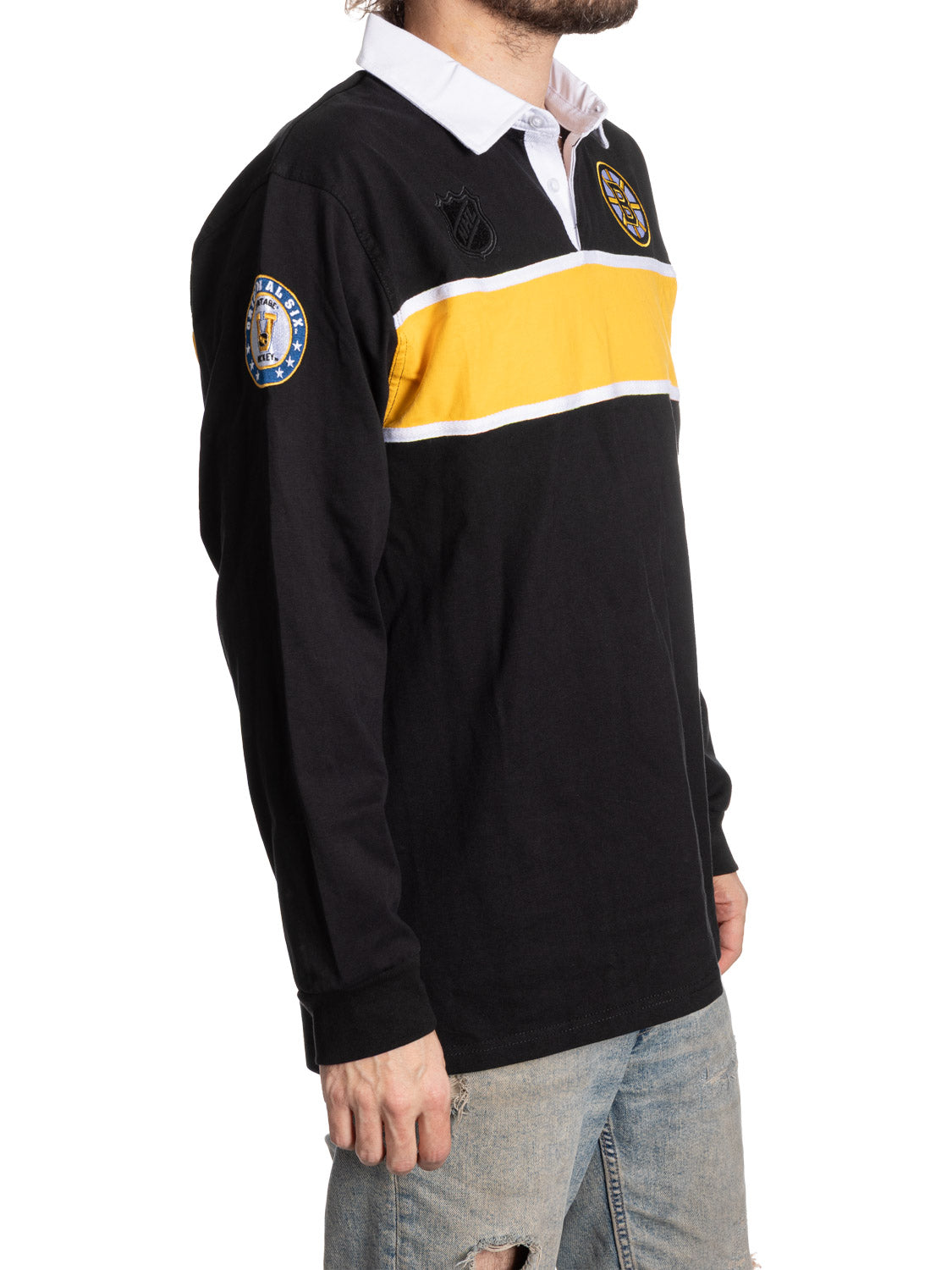 Boston Bruins Rugby Shirt-2