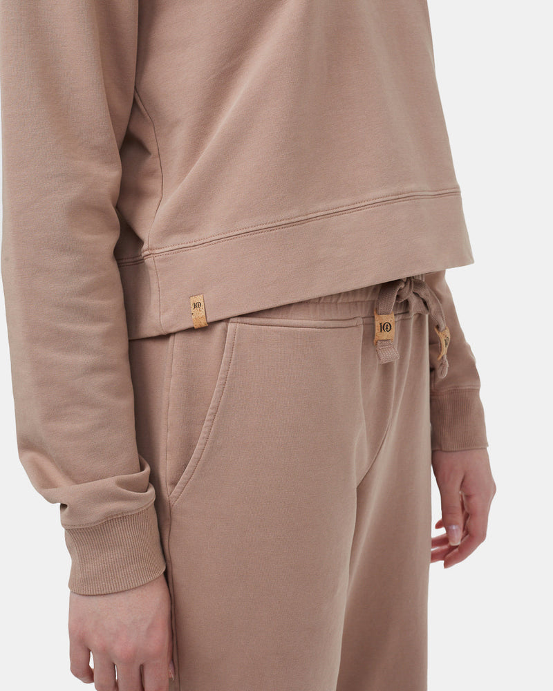 French Terry Cropped Hoodie-6
