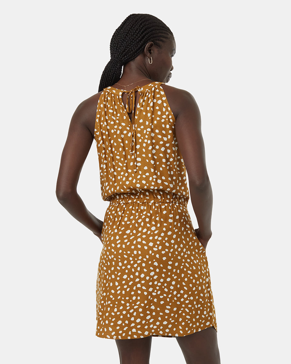 EcoWoven Crepe Cypress Dress-3