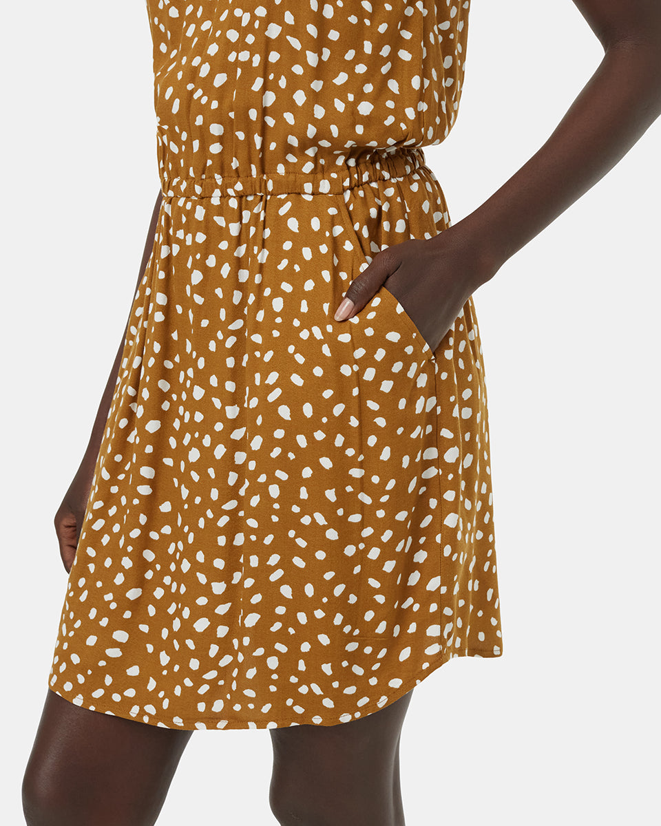 EcoWoven Crepe Cypress Dress-4