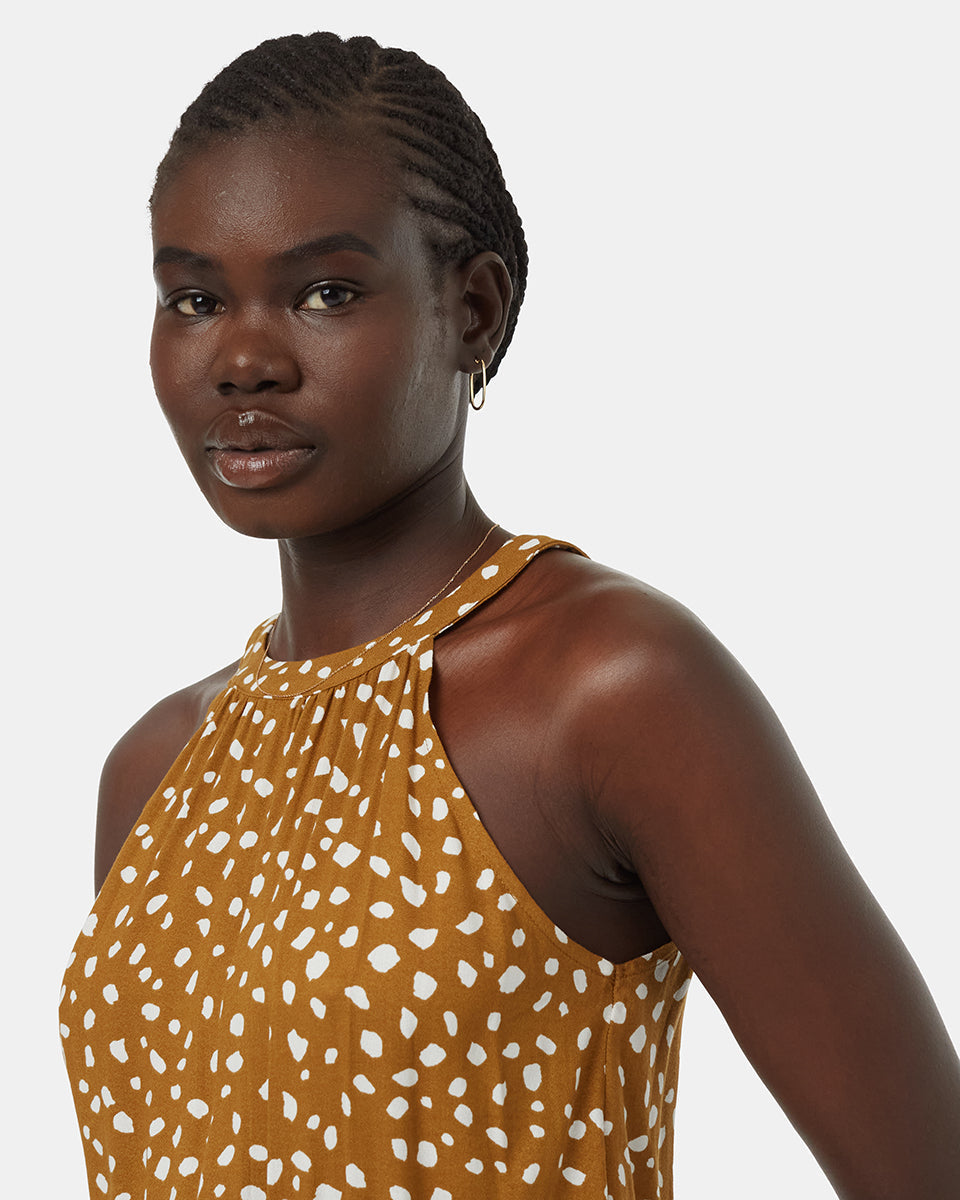EcoWoven Crepe Cypress Dress-2