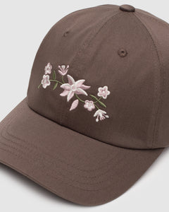 Vine Floral Peak Hat-2