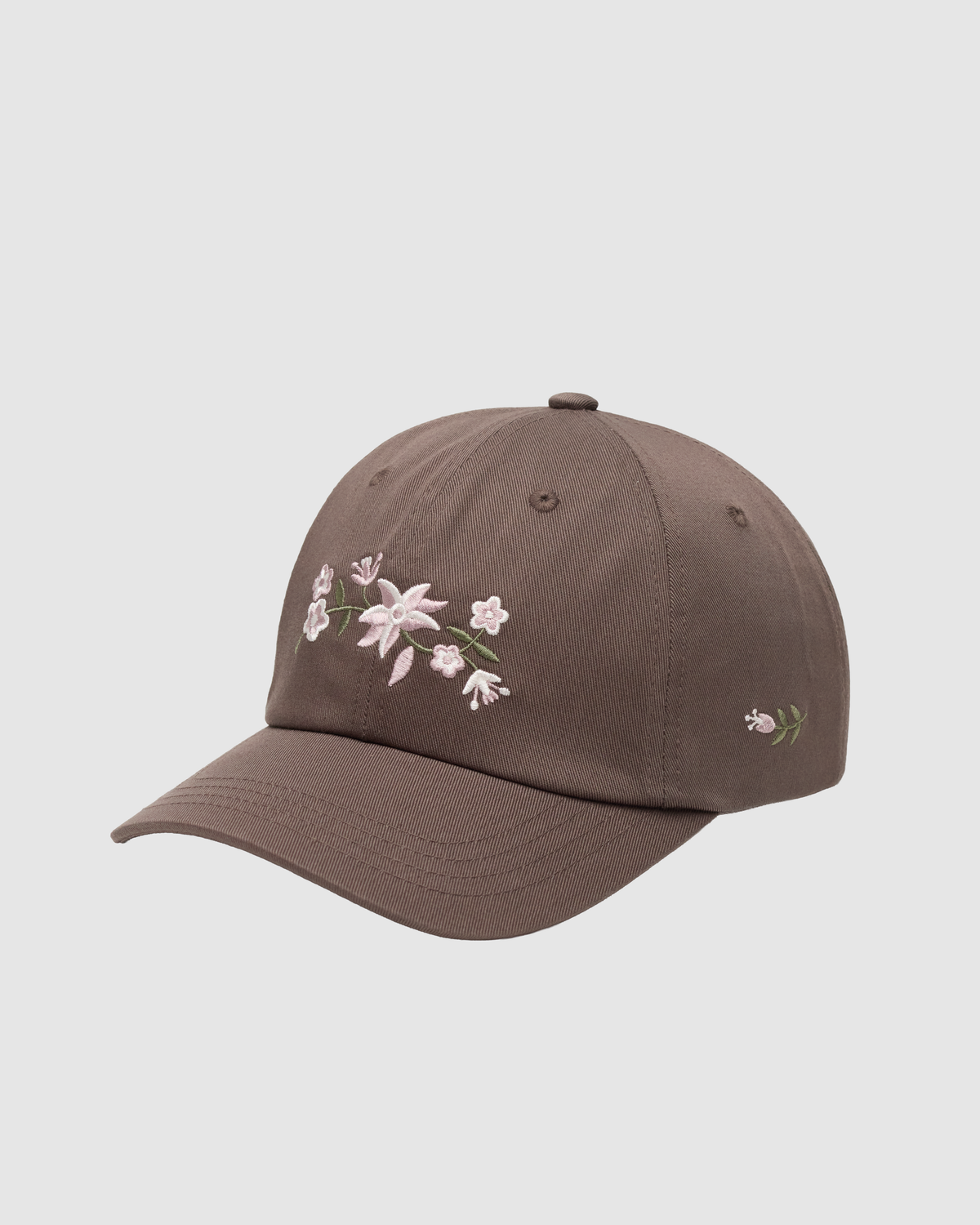 Vine Floral Peak Hat-1