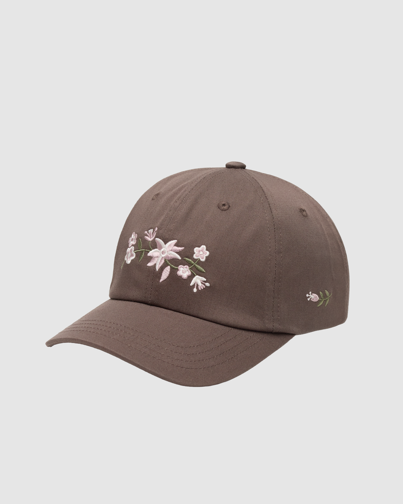 Vine Floral Peak Hat-1