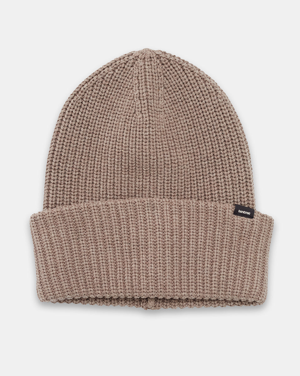 Knit Ribbed Beanie-1
