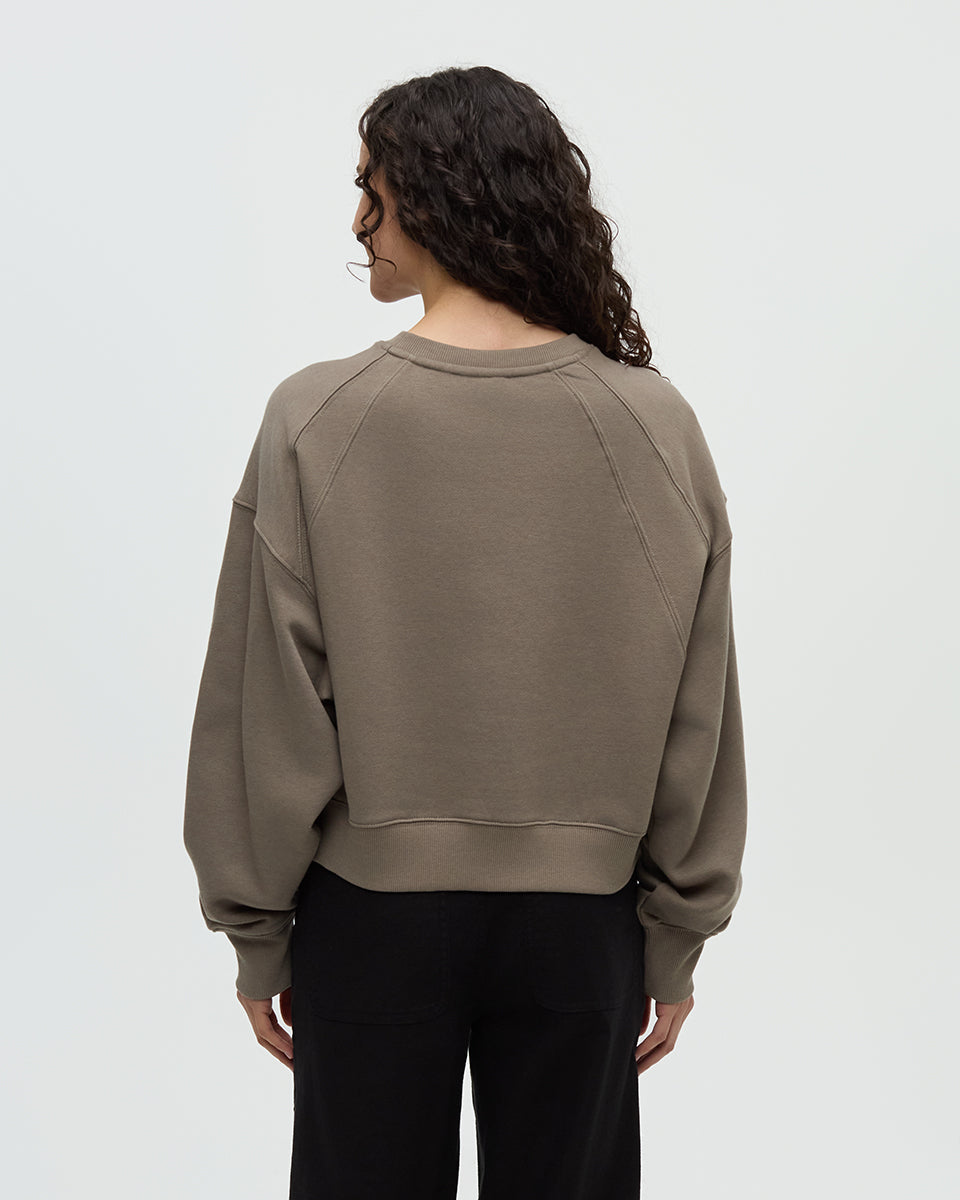 Bluffs Cropped Crew-3