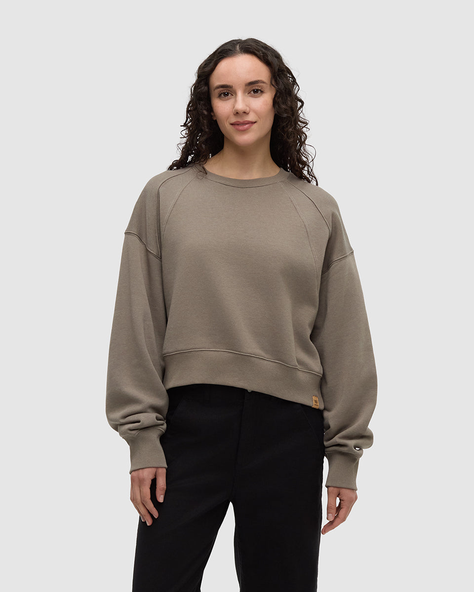 Bluffs Cropped Crew-1