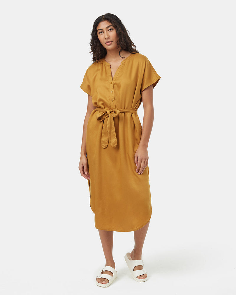 Tencel Shirt Dress-1
