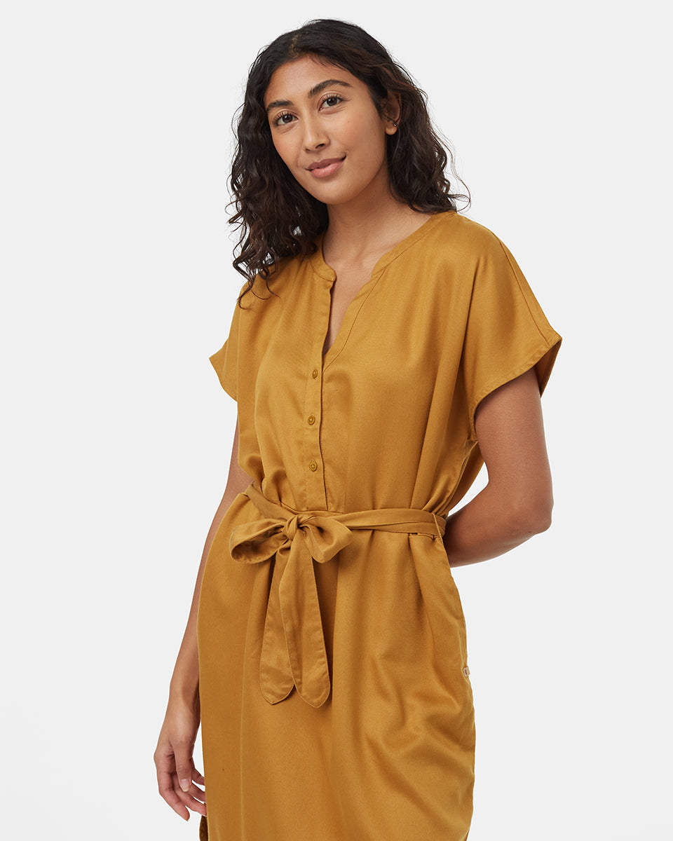 Tencel Shirt Dress-2