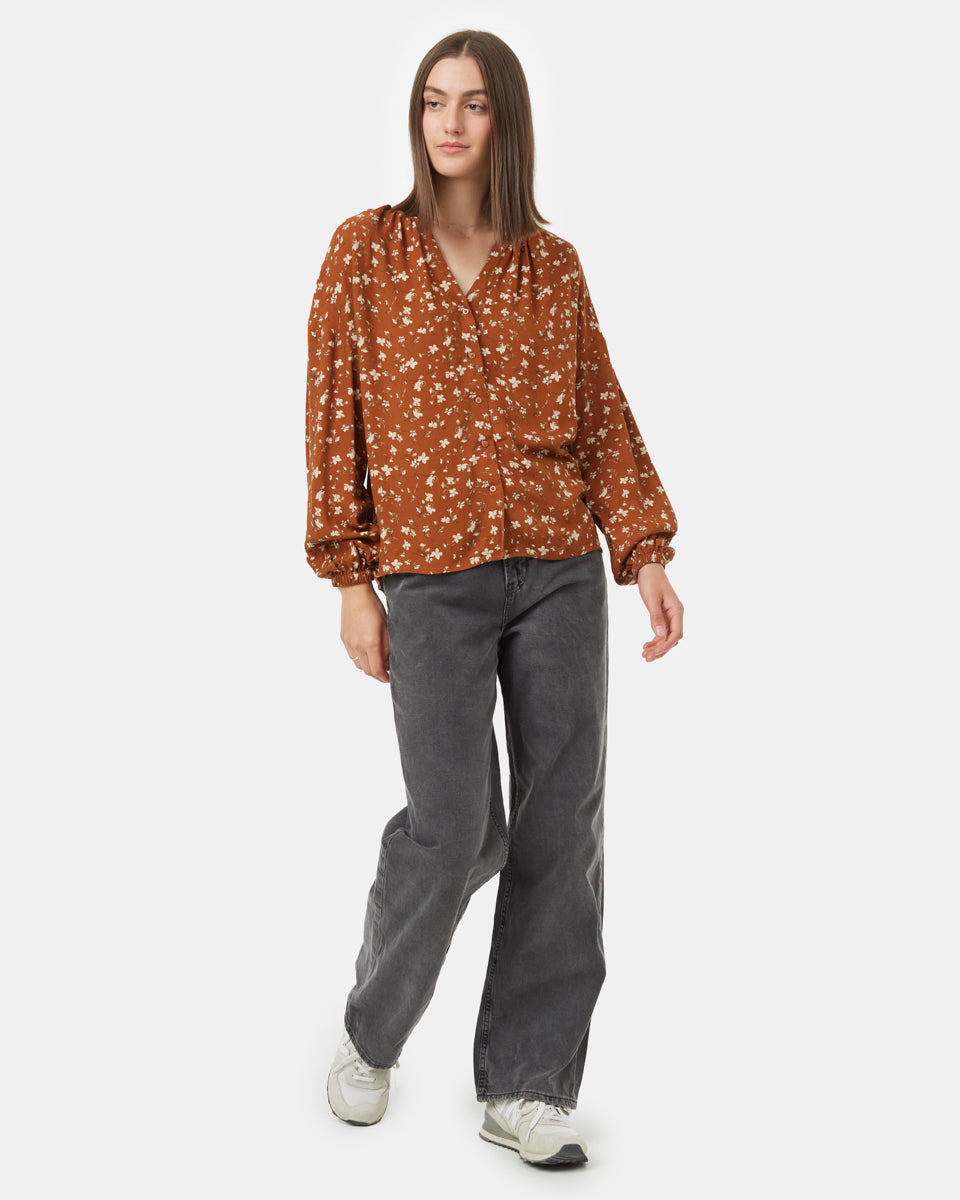 EcoWoven Crepe Blouse-2